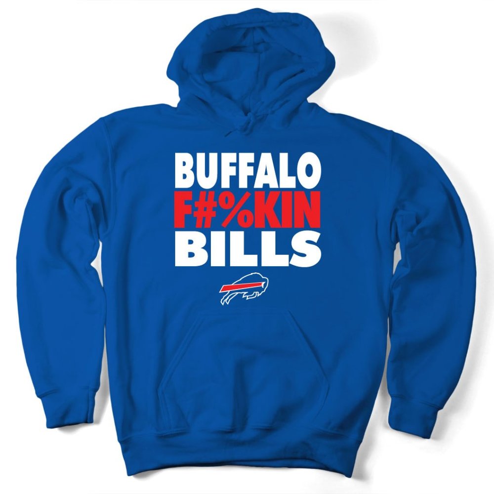 Buffalo Fing Bills Hoodie New